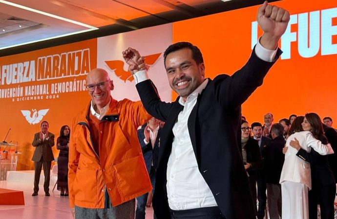 Máynez, elegido nuevo líder de Movimiento Ciudadano