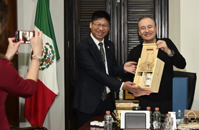 Atrae Gobernador Durazo interés de inversión taiwanesa resultado del Plan Sonora