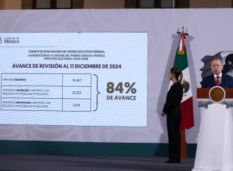 Avanza proceso de selección de aspirantes al Poder Judicial con 84% de expedientes revisados: Sheinbaum