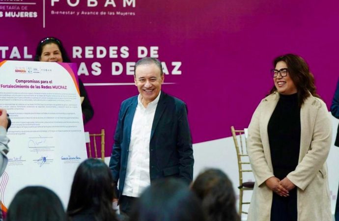 Refuerza Gobernador Durazo estrategia de prevención de violencia contra las mujeres en Sonora