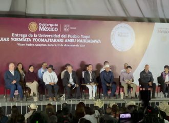 Inaugura Claudia Sheinbaum Universidad del Pueblo Yaqui en Sonora