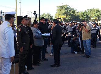 Reitera Lamarque apoyo a Seguridad Pública y reconoce labor de policía caído