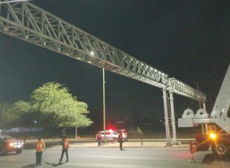 Avanza Ayuntamiento de Hermosillo con instalación de arcos de seguridad vial