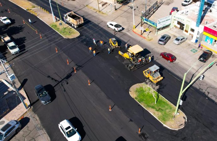 Se trabaja en habilitación de rutas alternas ante el inicio del proyecto integral paso desnivel Colosio y Solidaridad