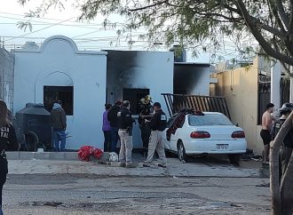 Investigan fallecimiento de mujer en incendio en Hermosillo