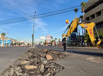 Inicia obra del paso desnivel Colosio y Solidaridad con operativo de Tránsito para guiar a automovilistas