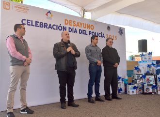 Reconoce Gobierno de Toño Astiazarán labor de policías municipales en su día