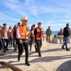 Avanza Gobernador Durazo construcción de malecón de Huatabampito con 75% de la obra concluida