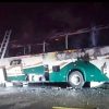 Autobús que viajaba de Tijuana a Culiacán se incendia en Sonora con 20 pasajeros a bordo; no se reportan lesionados