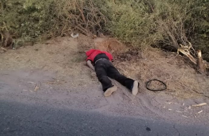 Localizan a hombre sin vida al poniente de Hermosillo