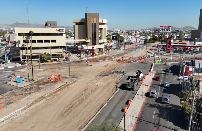 Rumbo a un Hermosillo sustentable: Obra del paso a desnivelColosio-Solidaridad genera amplio respaldo ciudadano