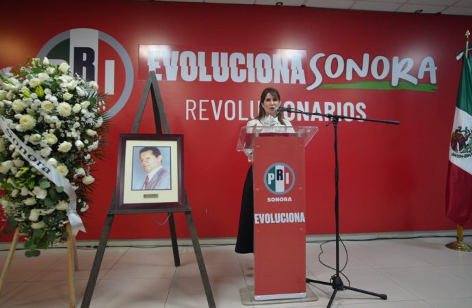 PRI Sonora rinde homenaje póstumo al Dr. Samuel Ocaña García, ejemplo de honestidad y lealtad