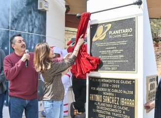 Reabre sus puertas planetario de Cajeme “Antonio Sánchez Ibarra” en el marco de su 21 aniversario