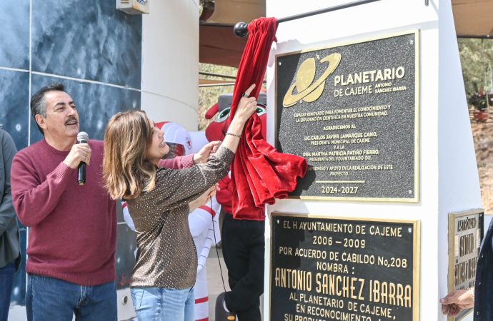 Reabre sus puertas planetario de Cajeme “Antonio Sánchez Ibarra” en el marco de su 21 aniversario