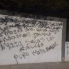 Vierten con grafiti amenazas contra Natanael Cano y dos cantantes más de corridos tumbados