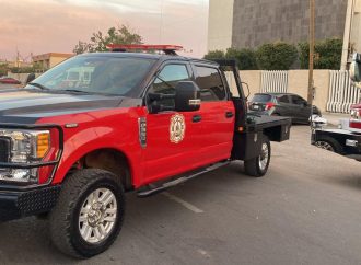 En Cajeme Lamarque entrega trabajos de remodelación de cuartel de bomberos y dos unidades