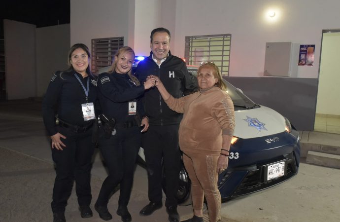Refuerza Antonio Astiazarán seguridad en colonias con entrega de patrullas eléctricas en Centros de Respuesta Inmediata