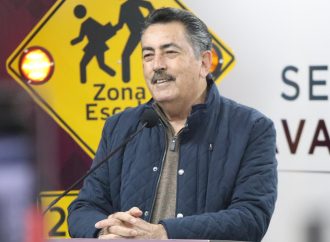 Pone en marcha Javier Lamarque programa de señalización vial en zonas escolares de Cajeme