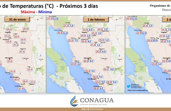 Durante el fin de semana habrá cielos despejados sin probabilidades de lluvia