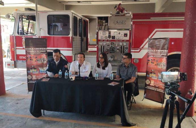 Realizarán baile grupero en beneficio a bomberos de Hermosillo