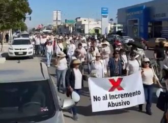 Indignación en Navojoa: Miles de manifestantes rechazan alza de 300% en el impuesto predial