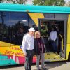 Presenta Toño Astiazarán las unidades de H Bus para estudiantes universitarios