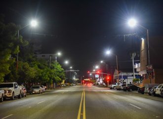 Alumbrado público funciona correctamente en un 95%