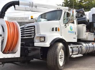 Trabajan para restablecer suministro de agua en colonias de Cajeme tras rotura de línea principal