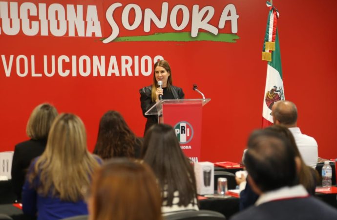 El PRI Sonora evoluciona y se transforma una vez más: Lupita Soto