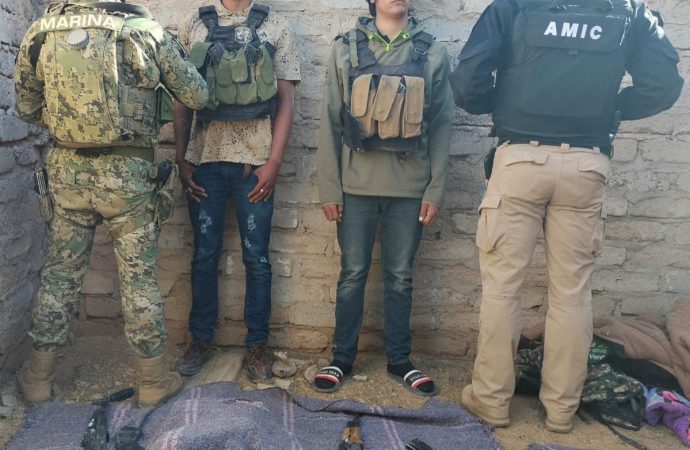 Detienen a tres sujetos en posesión de drogas durante operativos en Hermosillo