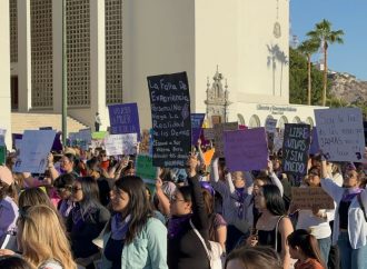 En Sonora, miles de mujeres marchan en Sonora contra la violencia de genero