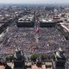 350 mil personas llenan el Zócalo en apoyo a Sheinbaum ante el reto comercial con EE.UU.