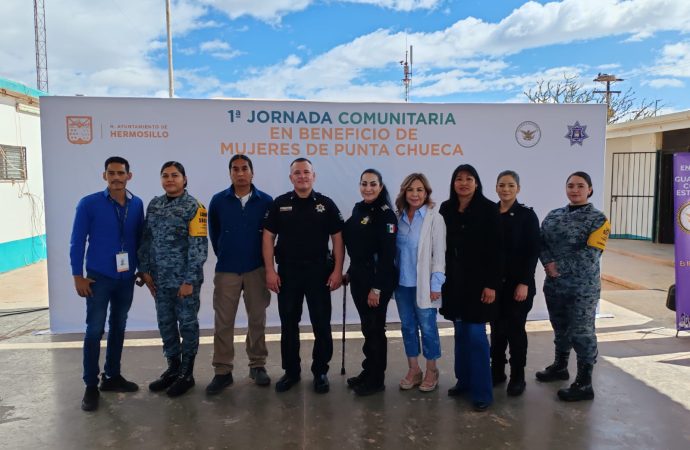 Lleva Ayuntamiento de Hermosillo, Primera Jornada Comunitaria de la Mujer a Punta Chueca