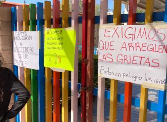 Por grietas y malformaciones cierran Jardín de Niños