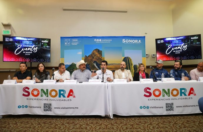 Festivales, cine y tradiciones: Sonora presenta su agenda turística de marzo 2025