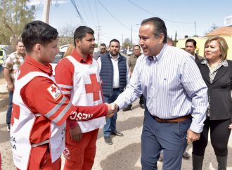 Cumple Toño Astiazarán con rehabilitación de Cruz Roja Villa de Seris, seleccionada en presupuesto CRECES