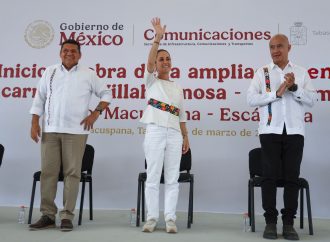 Claudia Sheinbaum arranca construcción de la carretera Macuspana-Escárcega, clave para la conectividad del sureste