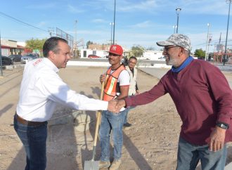 Cumple Toño Astiazarán a vecinos de la Nuevo Hermosillo con rehabilitación de parque aprobada en presupuesto CRECES