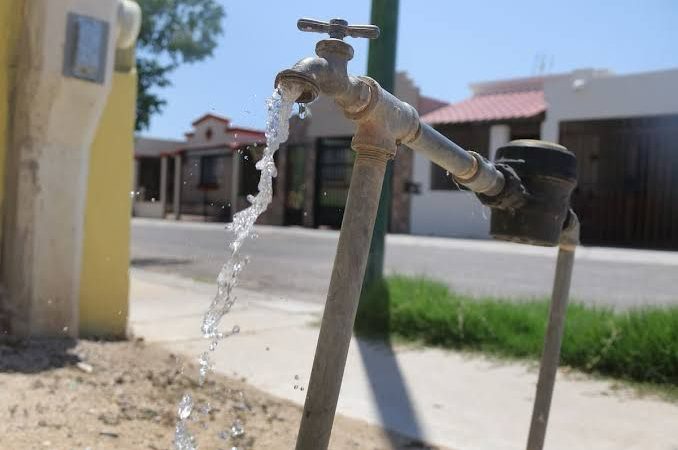 Suspenderán servicio de agua este domingo en 90 colonias del norte de Hermosillo por obras de interconexión