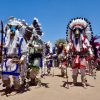Realizan ritual de quema de máscaras en ramadas de la etnia Yaqui