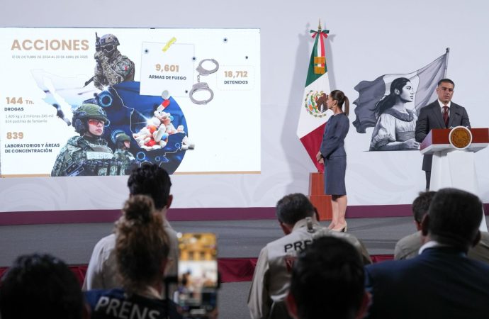 Reduce Gobierno Federal 32.9% el homicidio doloso entre Septiembre y Abril