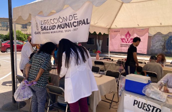 Realizan una edición más de jornadas del bienestar