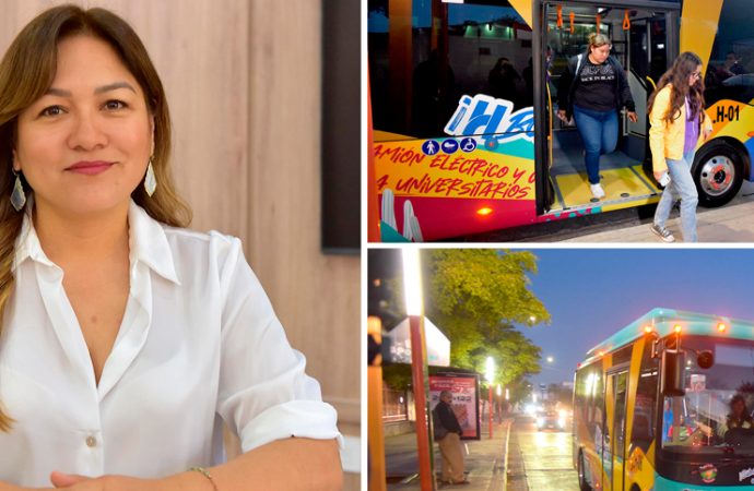 Amplía Ayuntamiento de Hermosillo rutas de transporte eléctrico H Bus a estudiantes universitarios
