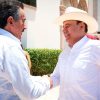 Se reúne Durazo con alcalde de Cajeme para impulsar obras hídricas