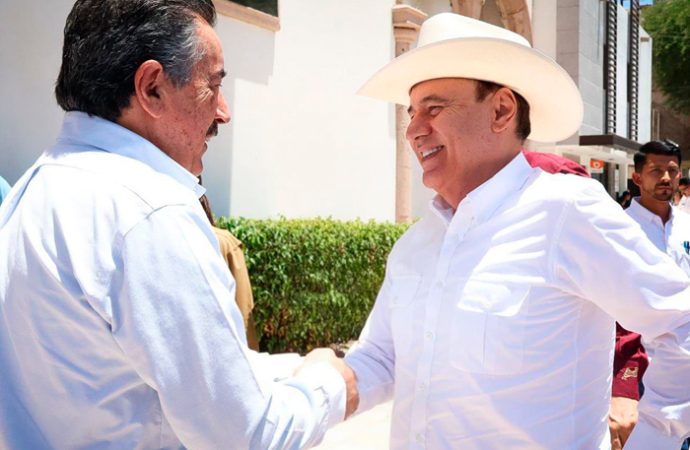Se reúne Durazo con alcalde de Cajeme para impulsar obras hídricas