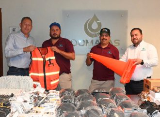Recibe equipamiento laboral personal de OOMAPAS de Cajeme