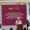 Sonora avanza hacia la electromovilidad: Durazo inaugura electrolinera y entrega camiones eléctricos