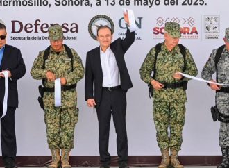 Inauguran Gobernador Durazo y General Trevilla instalaciones de la Guardia Nacional para fortalecer la seguridad en Sonora