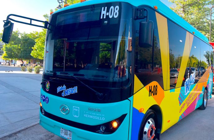 Durante las Fiestas del Pitic 2025 habrá traslados gratuitos en unidades H Bus entre escenarios artísticos y espacios de entretenimiento