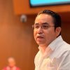 Heriberto Aguilar rechaza impuestos a las remesas en encuentro binacional en Los Ángeles